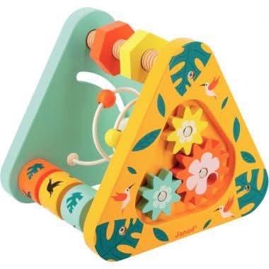 Triptyque multi-activités en bois JANOD - Ma Rentrée Facile