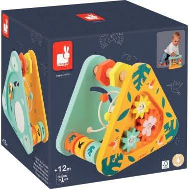 Triptyque multi-activités en bois JANOD - Ma Rentrée Facile