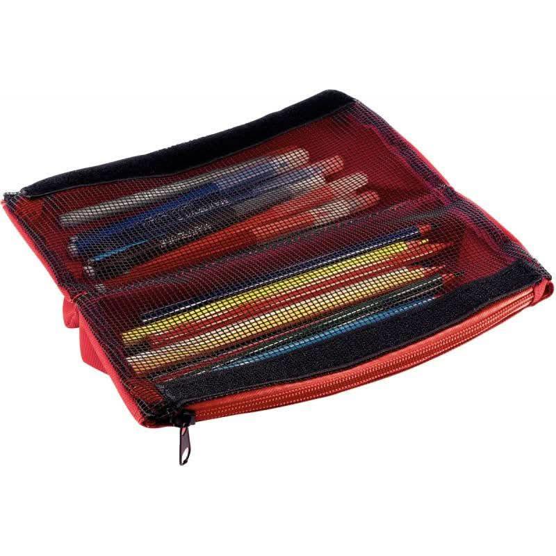 Trousse double plateau rouge - Ma Rentrée Facile