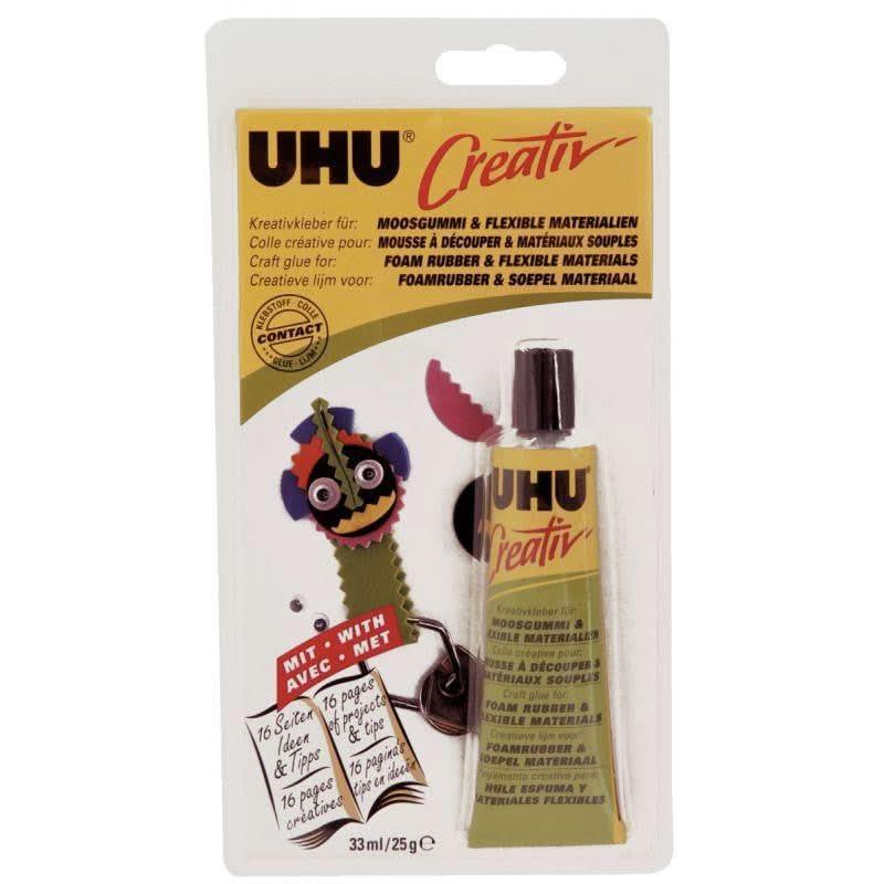 Tube de 33 ml de colle CREATIV pour mousse à découper et matériaux souples - Ma Rentrée Facile