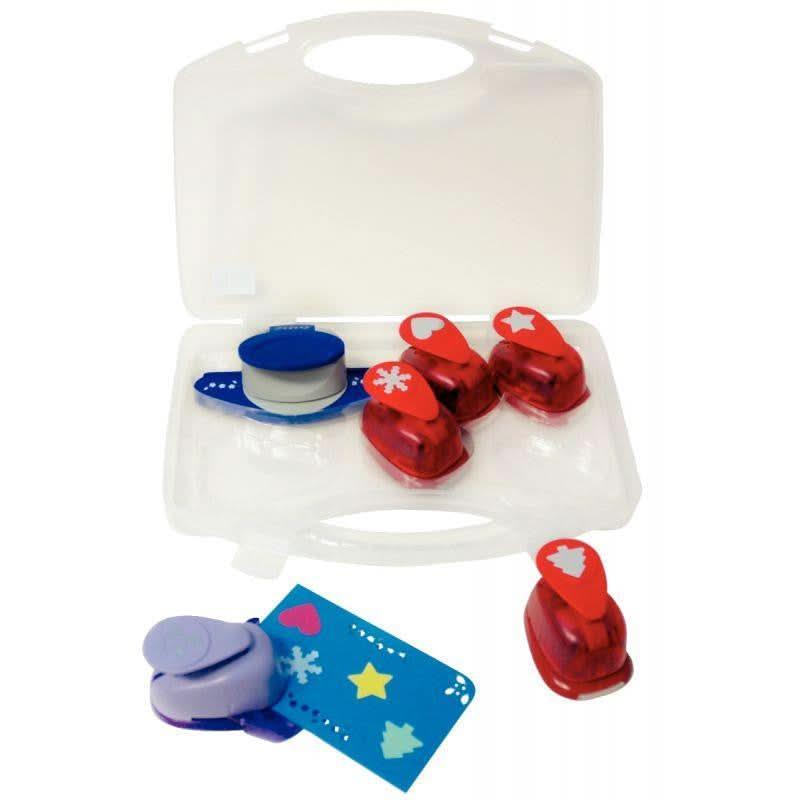 Valise 6 perforateurs fêtes de Noël - Ma Rentrée Facile