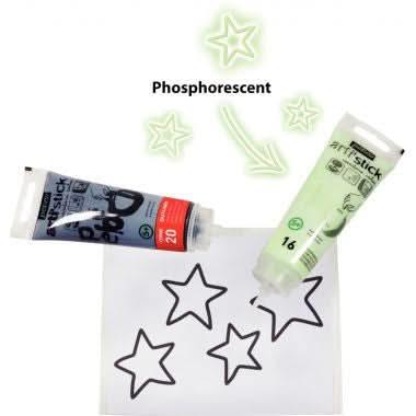 10 tubes de 75ml de peinture repositionnable ARTI'STICK - Ma Rentrée Facile